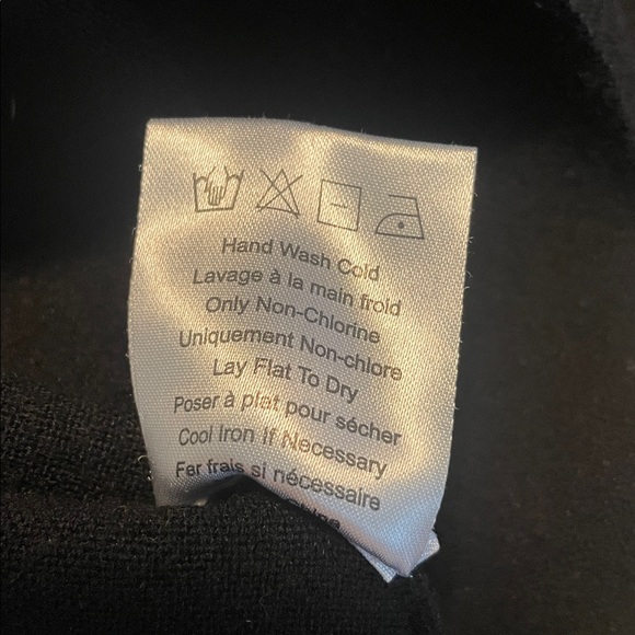 ZYIA Onyx Asana Women’s Black Mock Funnel Neck Turtleneck Sweater 🖤 size XL - Picture 5 of 7